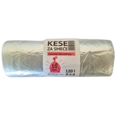 Kese za smeće 700x1100 120L providne 1/10